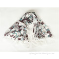 2015 floral printing TR women scarf,infinity scarf shawl